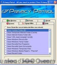 Privacy Patrol screenshot